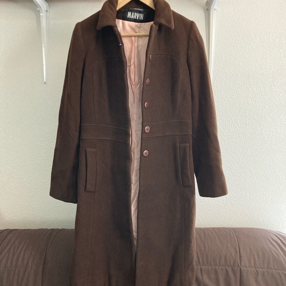 100% Wool peacoat
